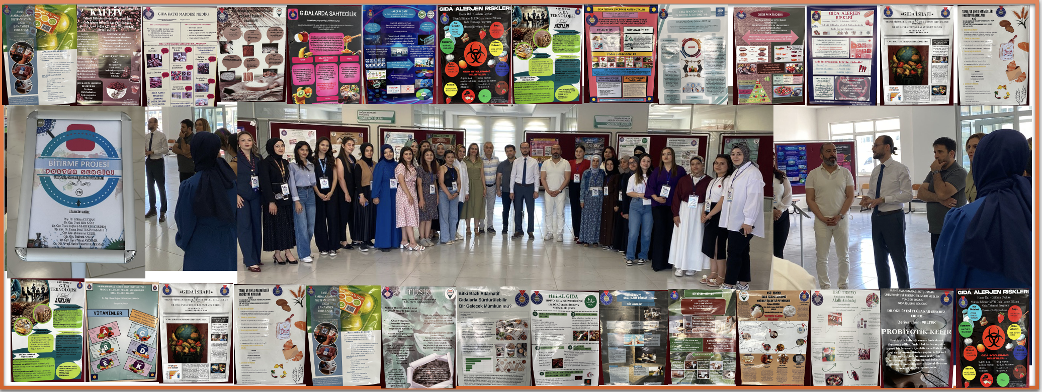 Bitirme Projeleri Poster Sergisi Yapıldı